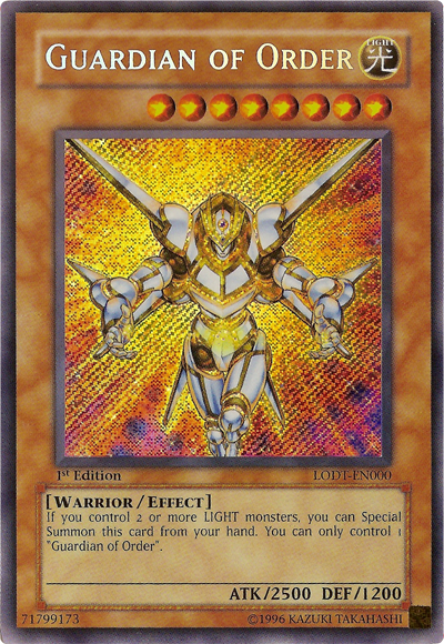 Guardian of Order [LODT-EN000] Secret Rare | Enigma On Main