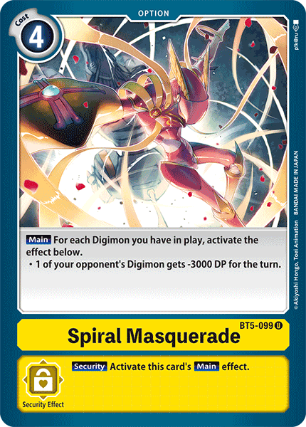 Spiral Masquerade [BT5-099] [Battle of Omni] | Enigma On Main