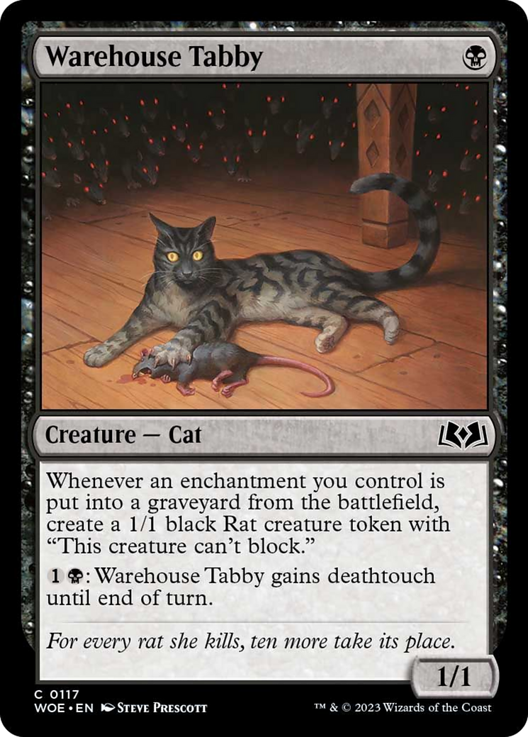 Warehouse Tabby [Wilds of Eldraine] | Enigma On Main