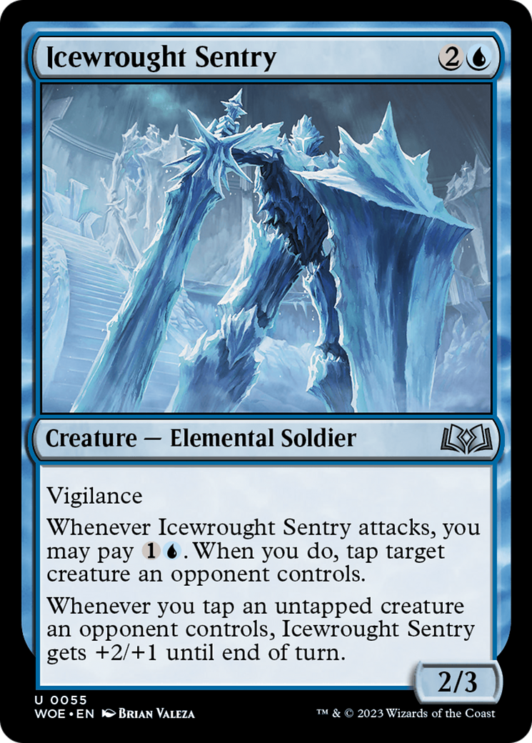 Icewrought Sentry [Wilds of Eldraine] | Enigma On Main