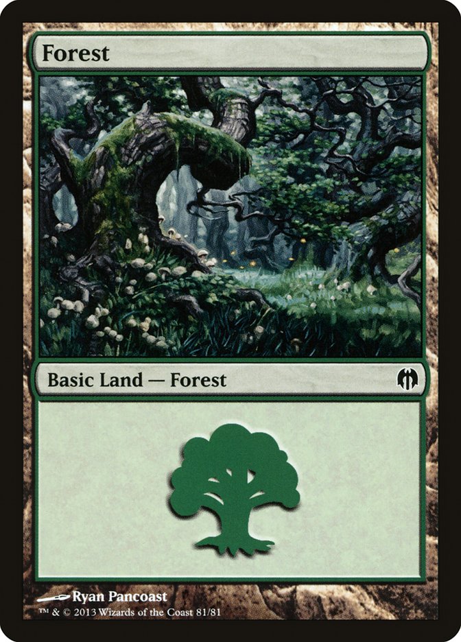Forest (81) [Duel Decks: Heroes vs. Monsters] | Enigma On Main