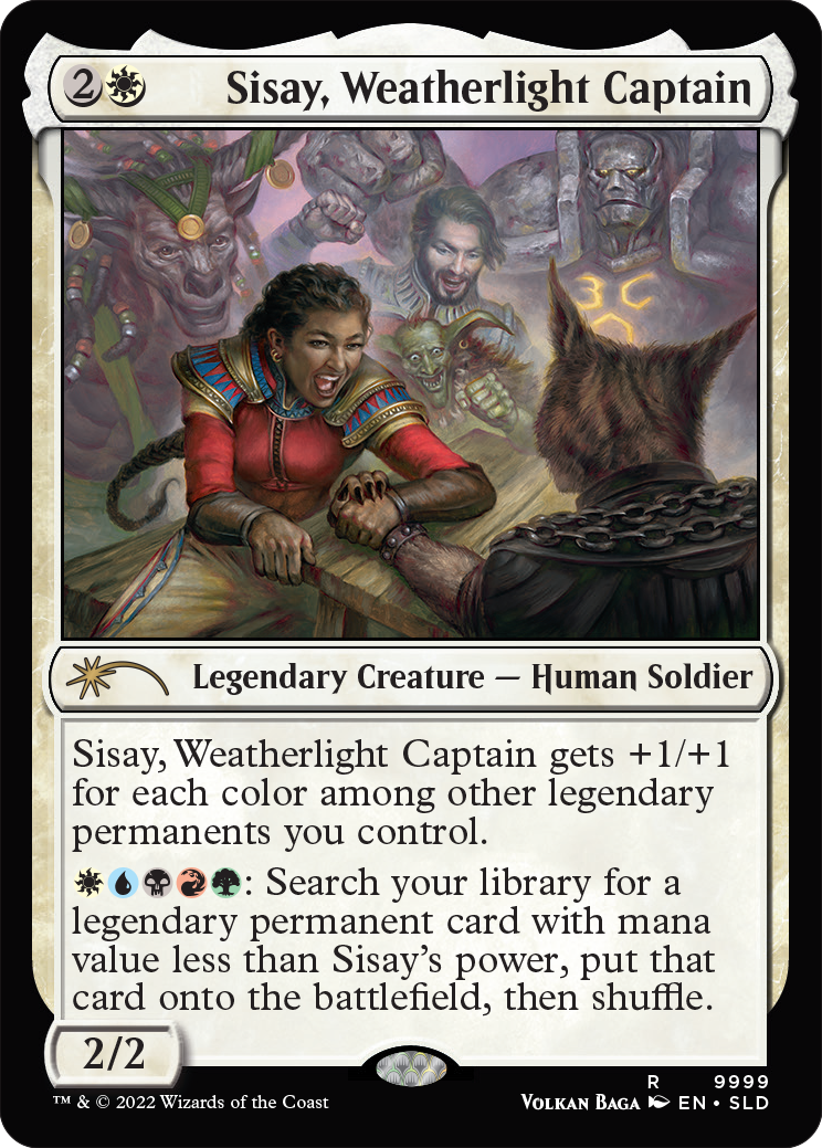 Sisay, Weatherlight Captain [Secret Lair Drop Series] | Enigma On Main