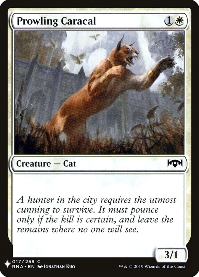 Prowling Caracal [Mystery Booster] | Enigma On Main