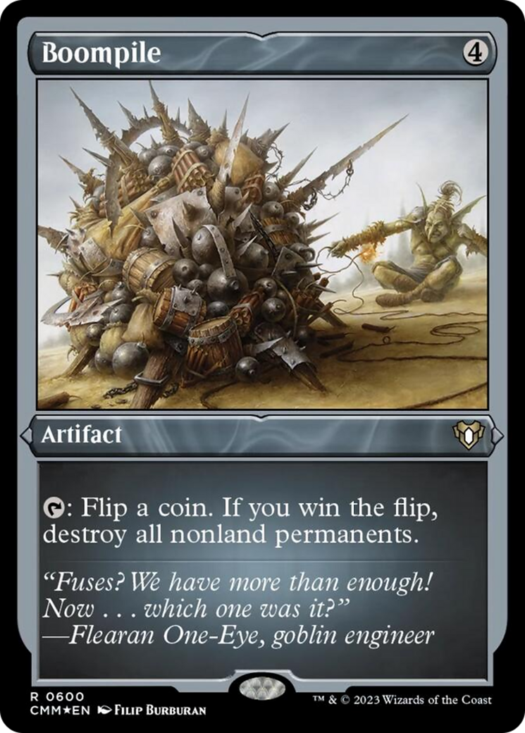 Boompile (Foil Etched) [Commander Masters] | Enigma On Main