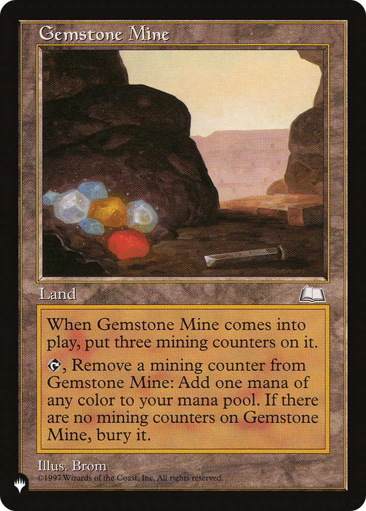 Gemstone Mine (WTH) [The List] | Enigma On Main