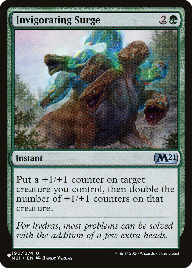 Invigorating Surge [The List] | Enigma On Main