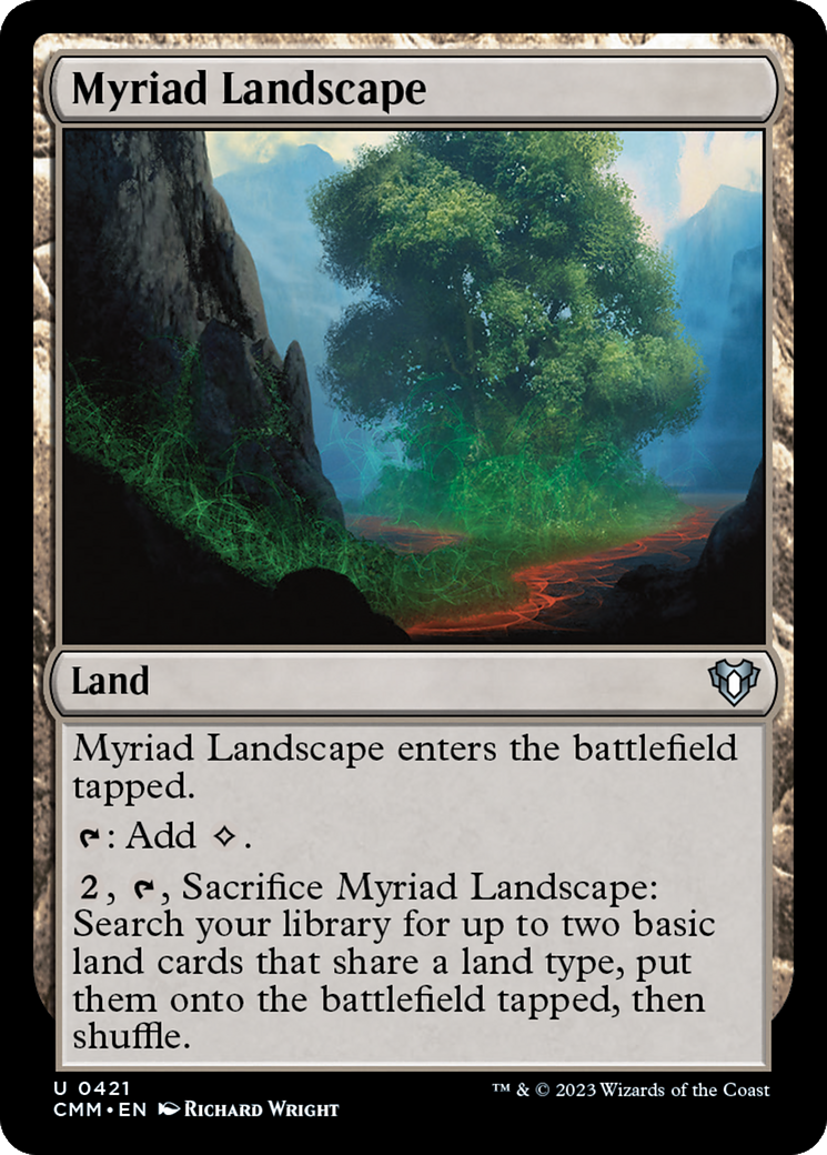 Myriad Landscape [Commander Masters] | Enigma On Main