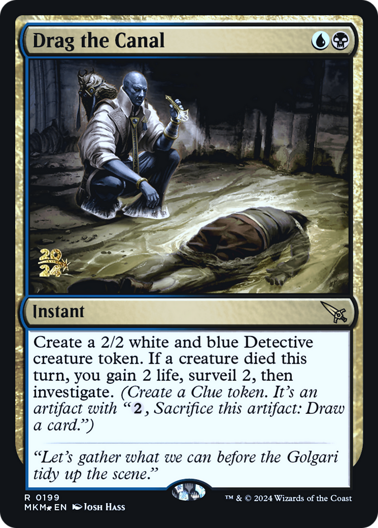 Drag the Canal [Murders at Karlov Manor Prerelease Promos] | Enigma On Main