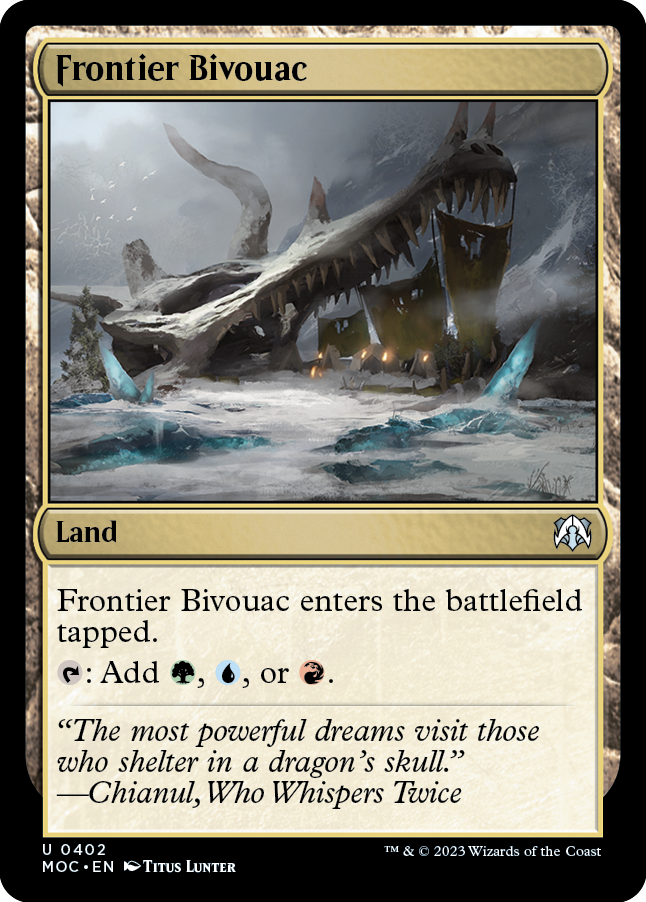 Frontier Bivouac [March of the Machine Commander] | Enigma On Main