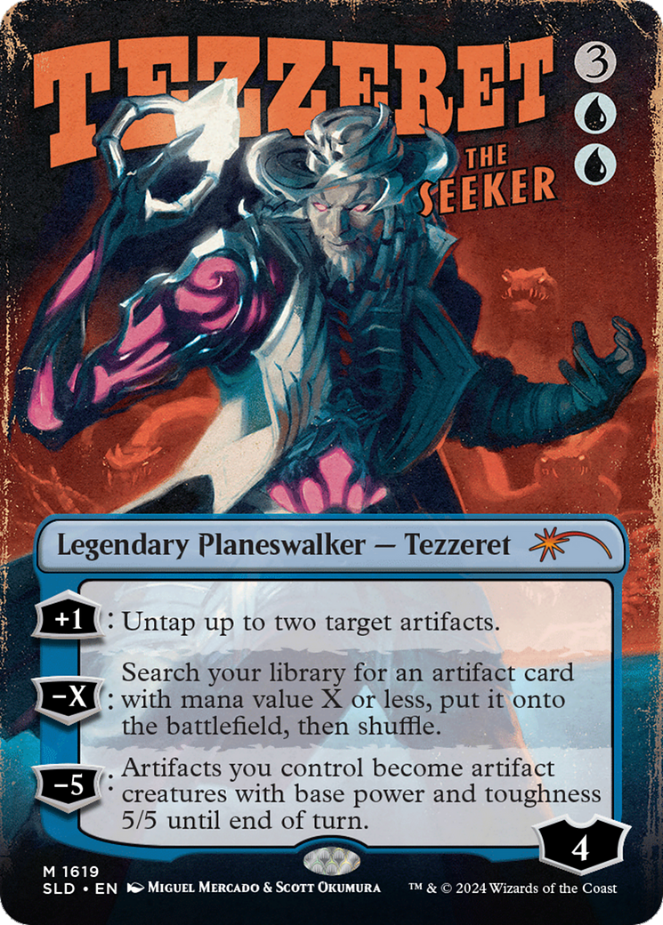 Tezzeret the Seeker (1619) [Secret Lair Drop Series] | Enigma On Main