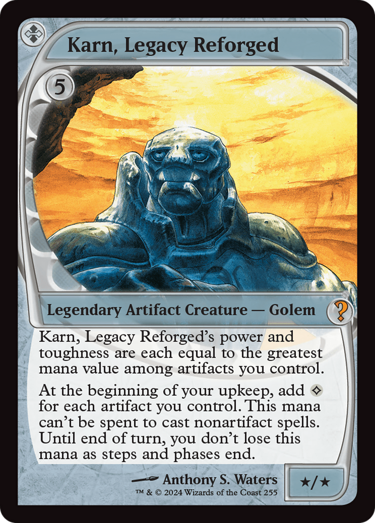 Karn, Legacy Reforged (Future Sight) [Mystery Booster 2] | Enigma On Main