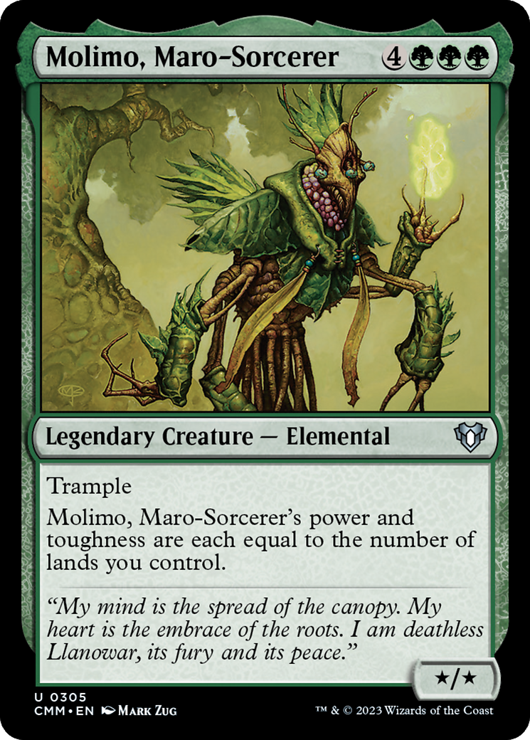 Molimo, Maro-Sorcerer [Commander Masters] | Enigma On Main