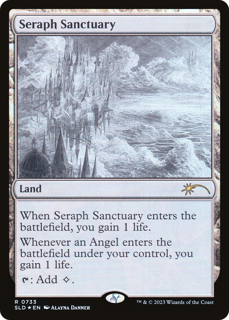 Seraph Sanctuary (Sketch) [Secret Lair Drop Promos] | Enigma On Main