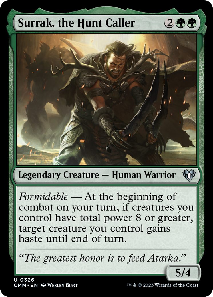 Surrak, the Hunt Caller [Commander Masters] | Enigma On Main