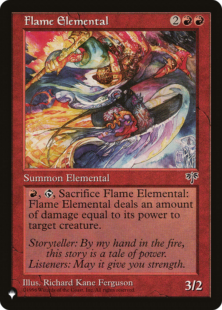 Flame Elemental [The List] | Enigma On Main