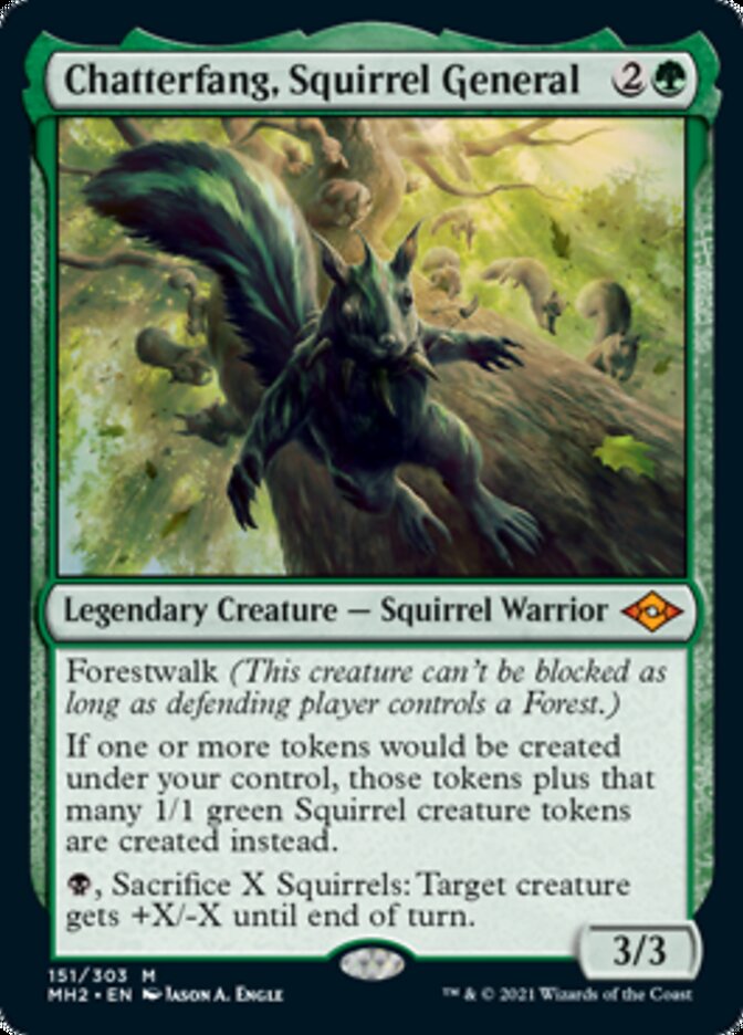 Chatterfang, Squirrel General [Modern Horizons 2] | Enigma On Main