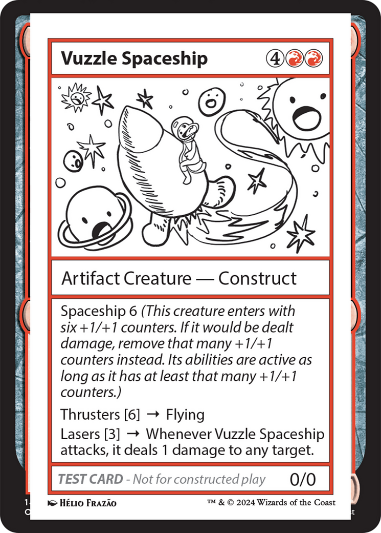 Vuzzle Spaceship [Mystery Booster 2 Playtest Cards] | Enigma On Main