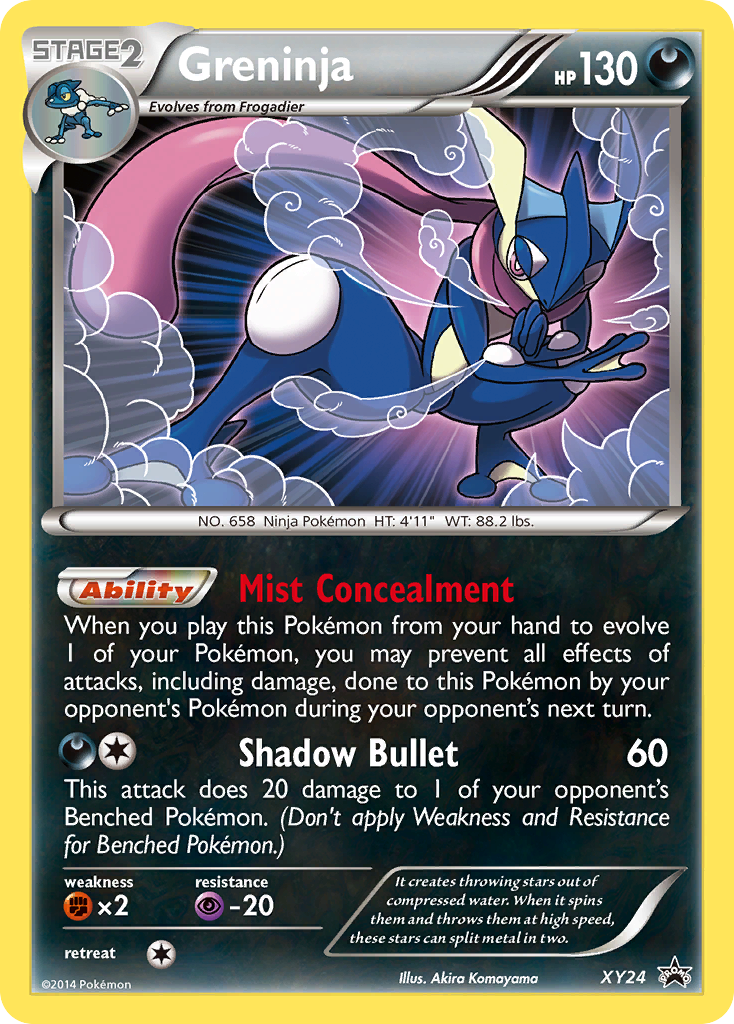 Greninja (XY24) [XY: Black Star Promos] | Enigma On Main