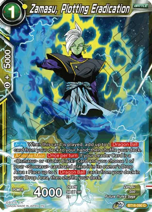 Zamasu, Plotting Eradication (BT16-090) [Realm of the Gods] | Enigma On Main