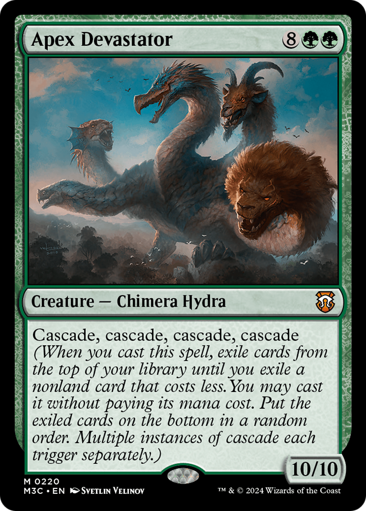 Apex Devastator (Ripple Foil) [Modern Horizons 3 Commander] | Enigma On Main