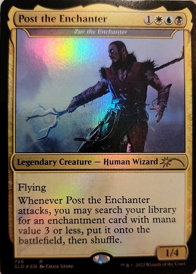 Zur the Enchanter - Post the Enchanter [Secret Lair Drop Promos] | Enigma On Main