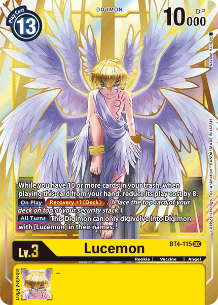 Lucemon [BT4-115] [Great Legend] | Enigma On Main