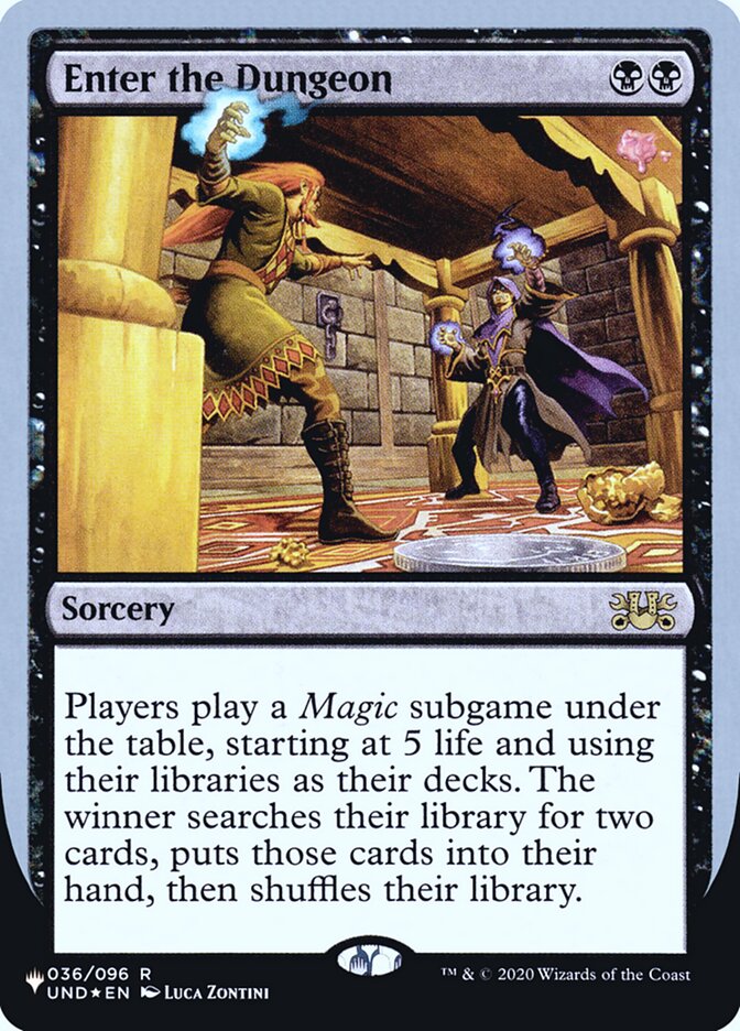 Enter the Dungeon (Unfinity Foil Edition) [The List] | Enigma On Main