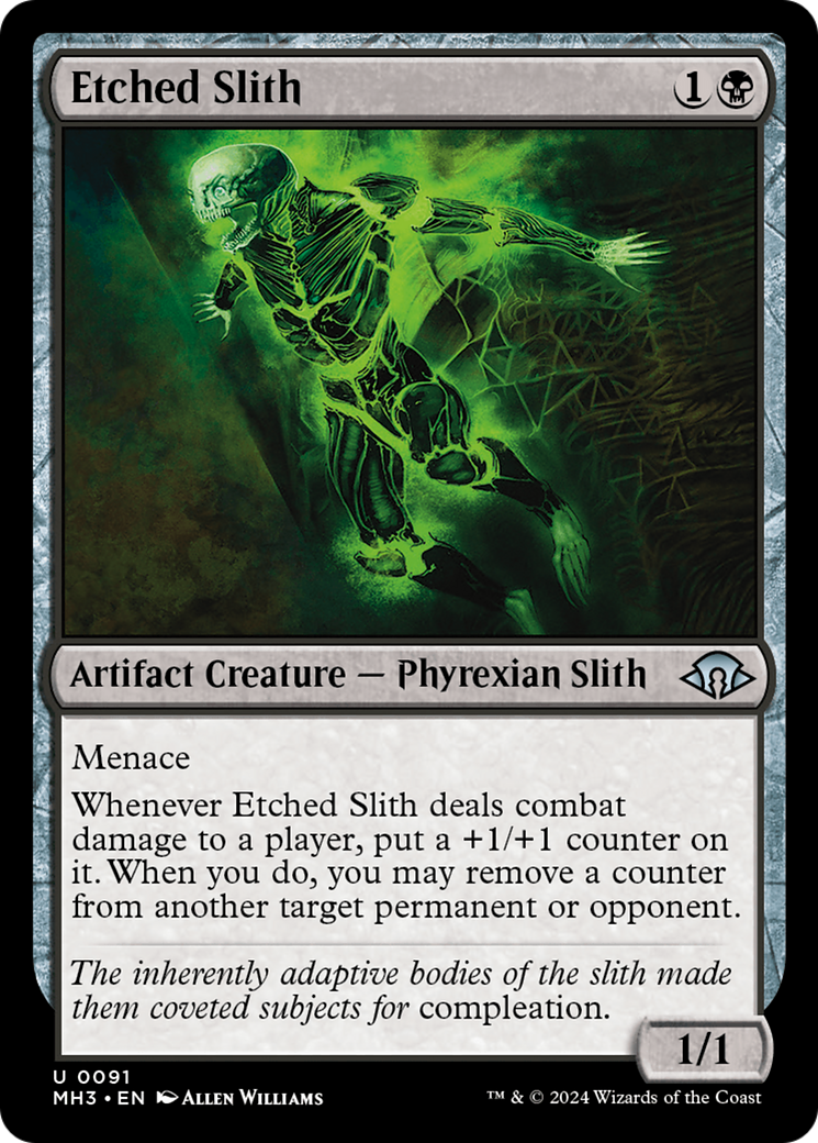 Etched Slith [Modern Horizons 3] | Enigma On Main