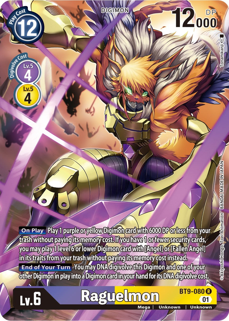 Raguelmon [BT9-080] (Alternate Art) [X Record] | Enigma On Main