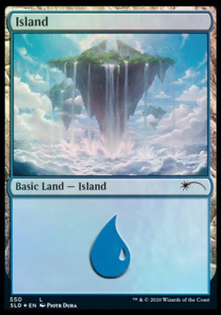 Island (Above the Clouds) (550) [Secret Lair Drop Promos] | Enigma On Main