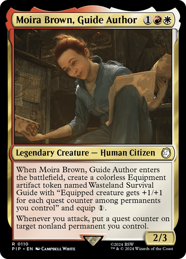 Moira Brown, Guide Author [Fallout] | Enigma On Main