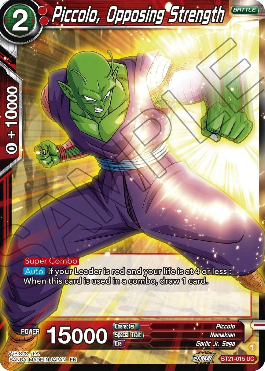 Piccolo, Opposing Strength (BT21-015) [Wild Resurgence] | Enigma On Main