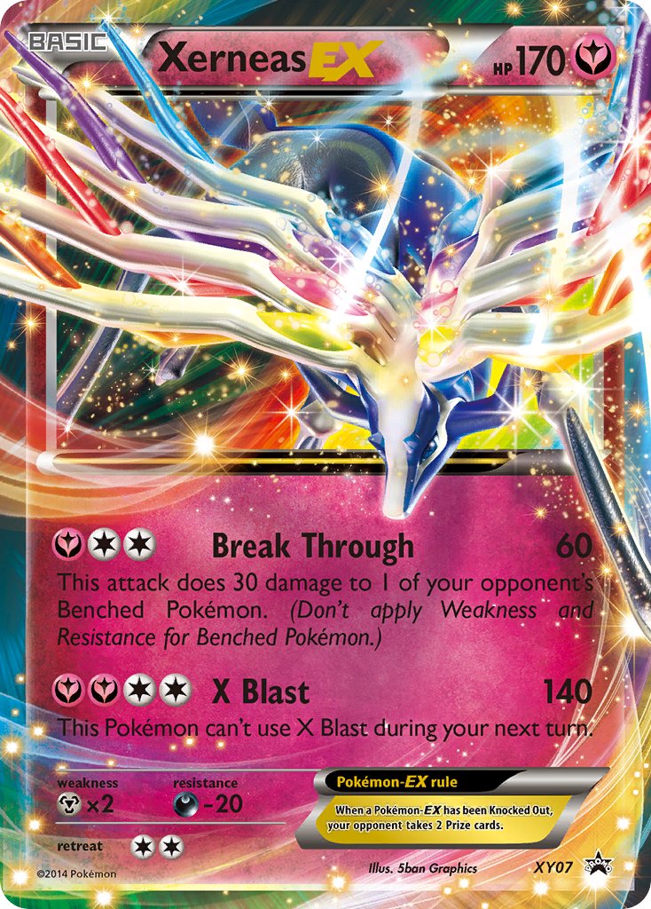 Xerneas EX (XY07) [XY: Black Star Promos] | Enigma On Main