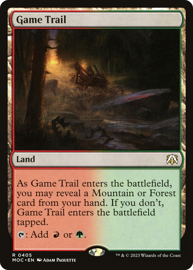 Game Trail [March of the Machine Commander] | Enigma On Main