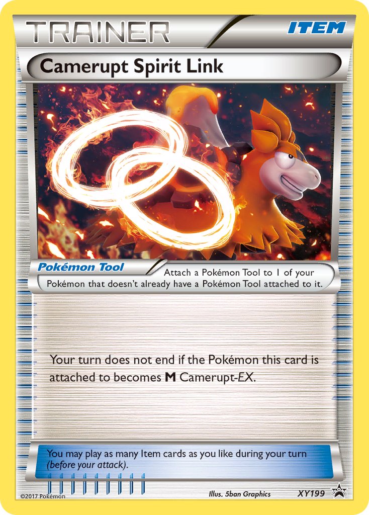 Camerupt Spirit Link (XY199) [XY: Black Star Promos] | Enigma On Main