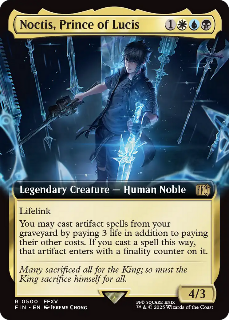Noctis, Prince of Lucis (Extended Art) [FINAL FANTASY] | Enigma On Main