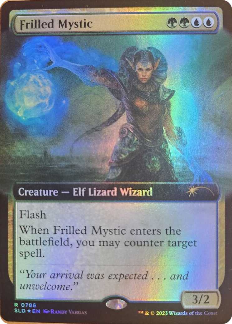 Frilled Mystic (Extended Art) [Secret Lair Drop Series] | Enigma On Main