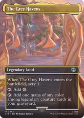 The Grey Havens (Borderless Alternate Art) [The Lord of the Rings: Tales of Middle-Earth] | Enigma On Main