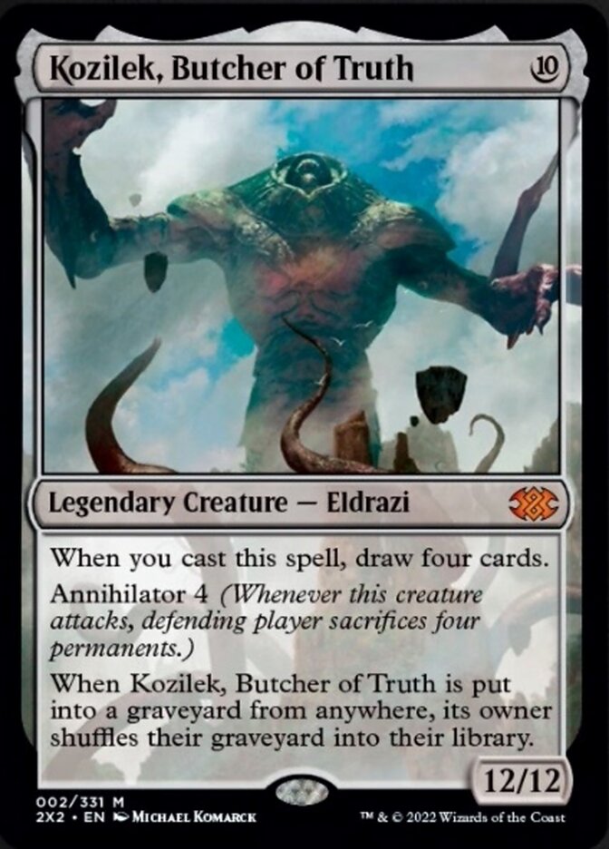 Kozilek, Butcher of Truth [Double Masters 2022] | Enigma On Main