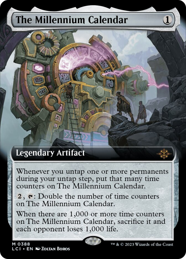 The Millennium Calendar (Extended Art) [The Lost Caverns of Ixalan] | Enigma On Main