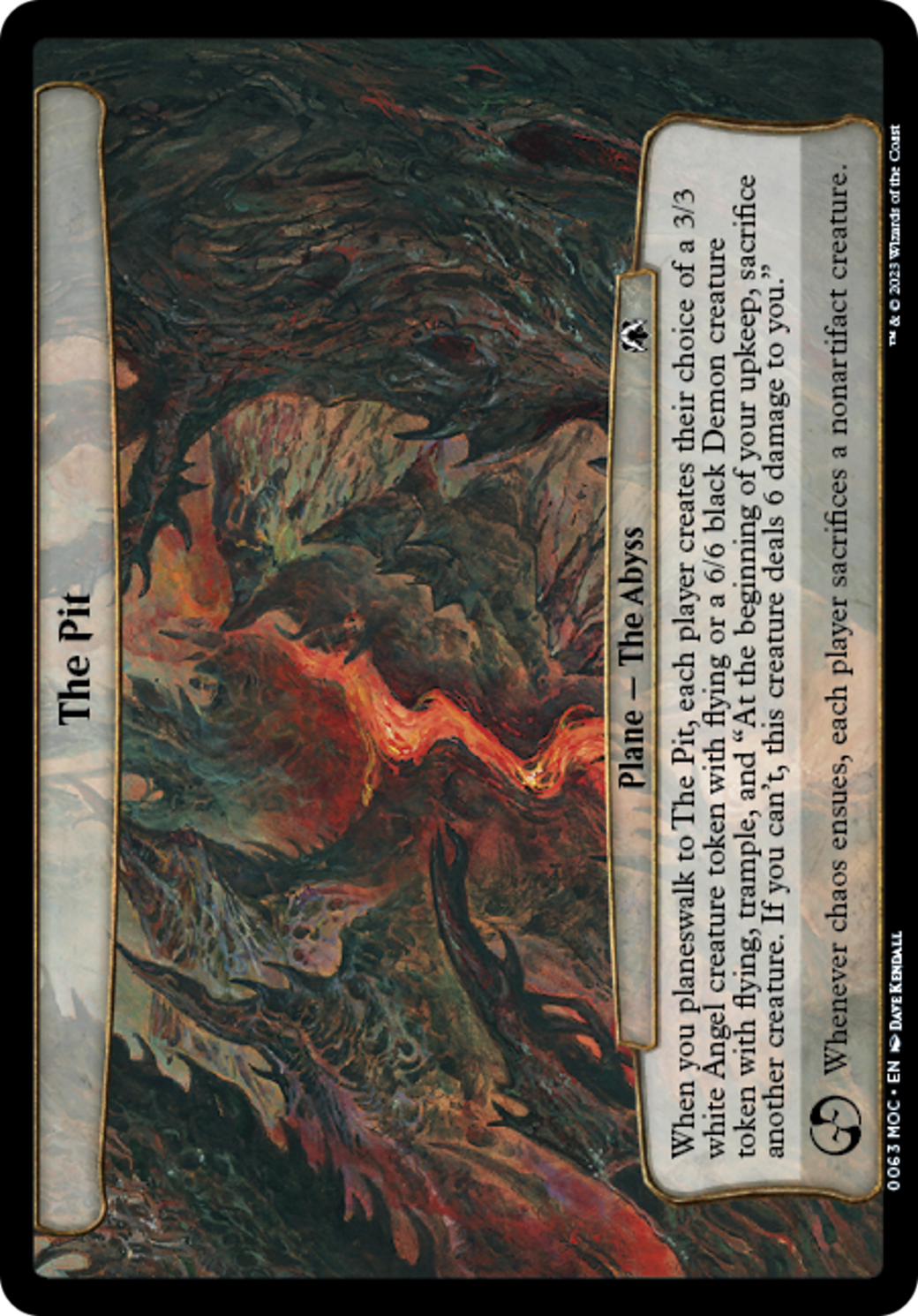 The Pit [March of the Machine Commander] | Enigma On Main