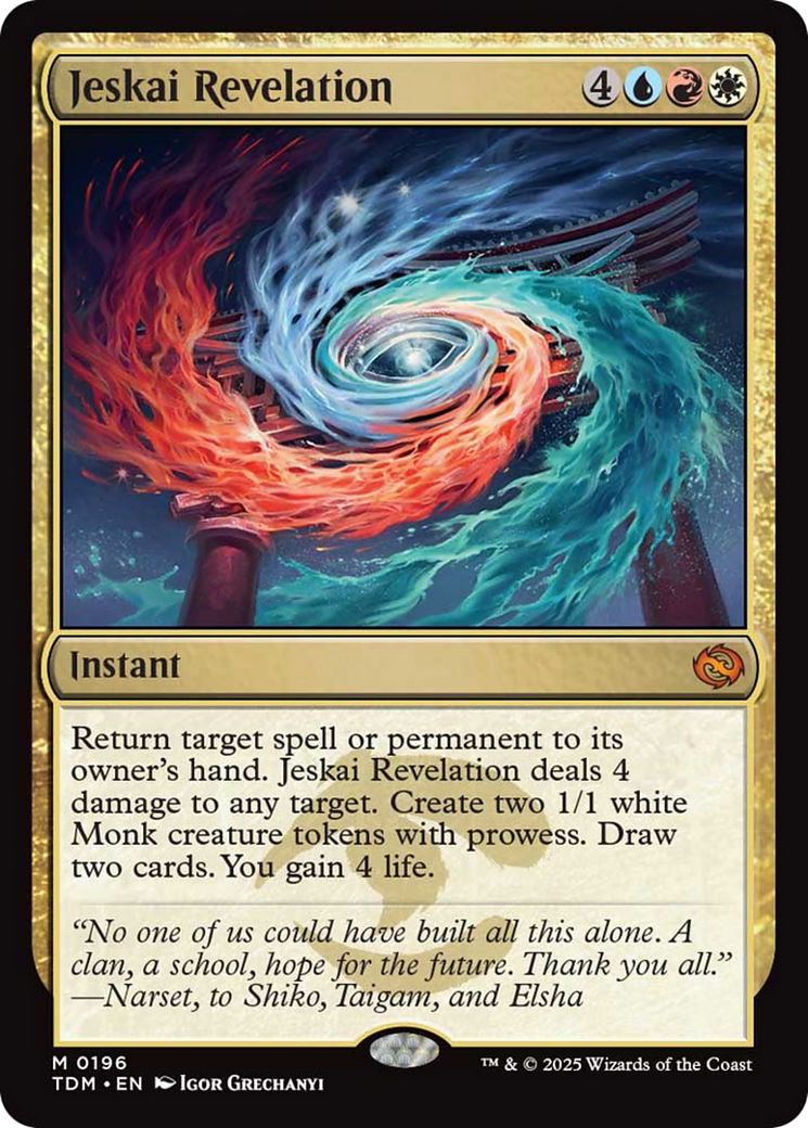 Jeskai Revelation [Tarkir: Dragonstorm] | Enigma On Main