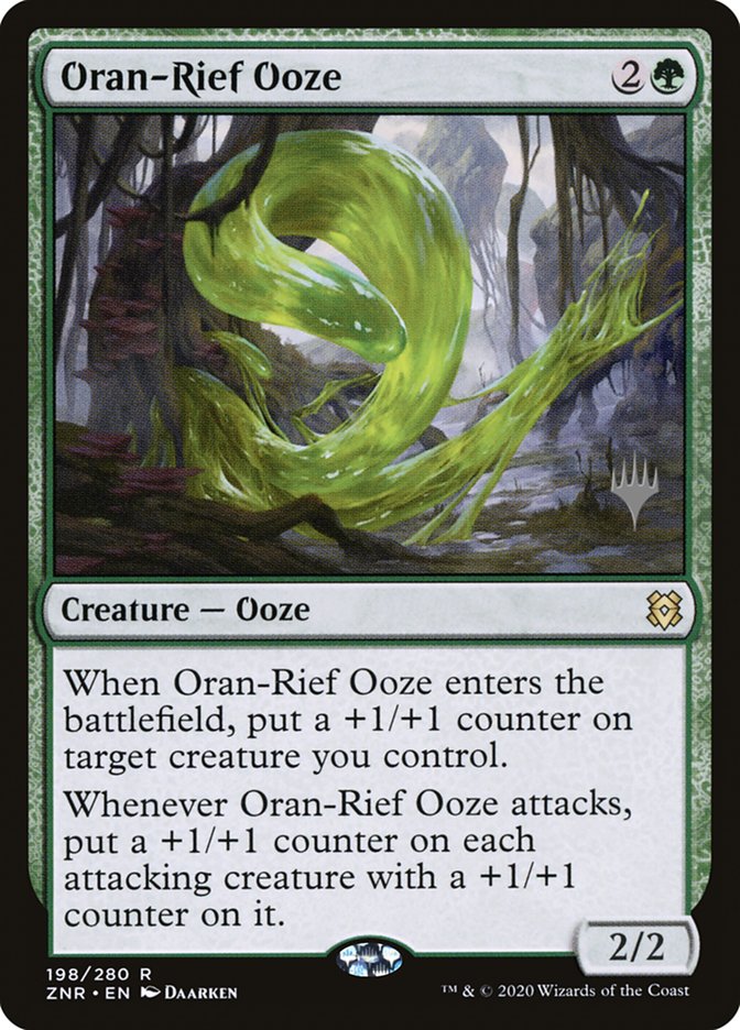 Oran-Rief Ooze (Promo Pack) [Zendikar Rising Promos] | Enigma On Main