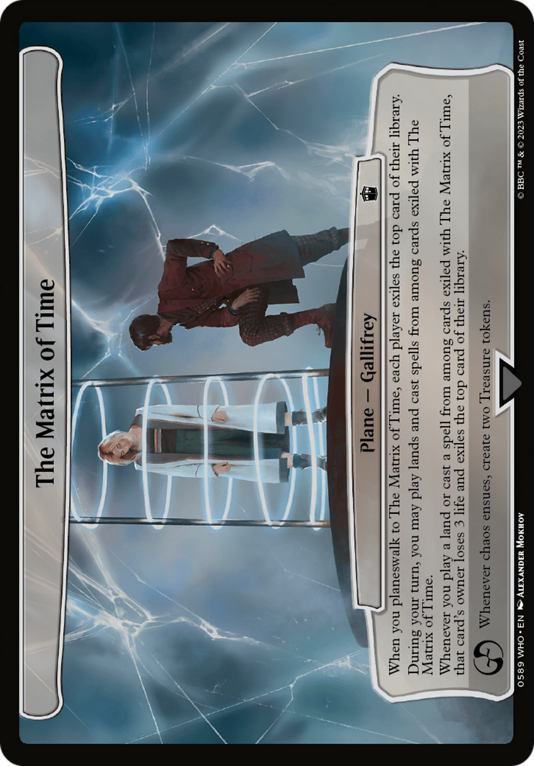 The Matrix of Time [Doctor Who] | Enigma On Main