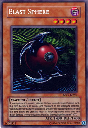 Blast Sphere [RP01-EN091] Secret Rare | Enigma On Main