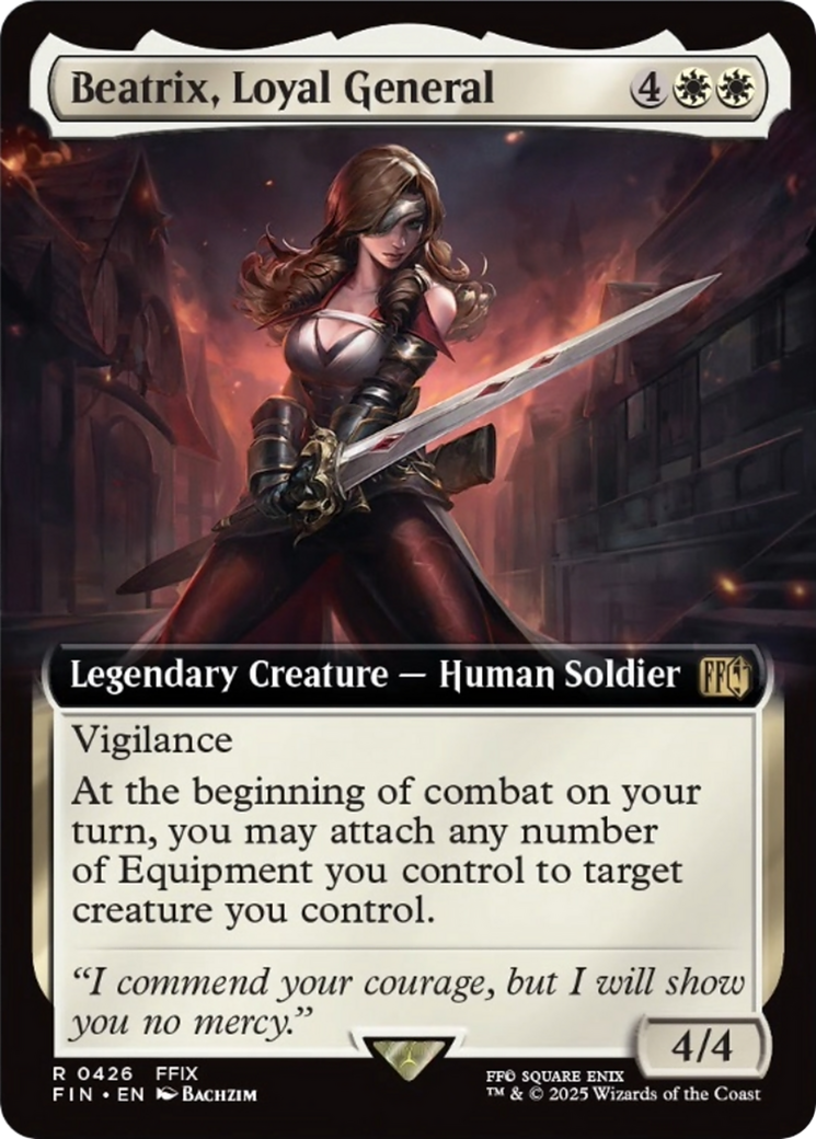 Beatrix, Loyal General (Extended Art) [FINAL FANTASY] | Enigma On Main