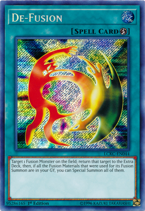 De-Fusion [LCKC-EN044] Secret Rare | Enigma On Main