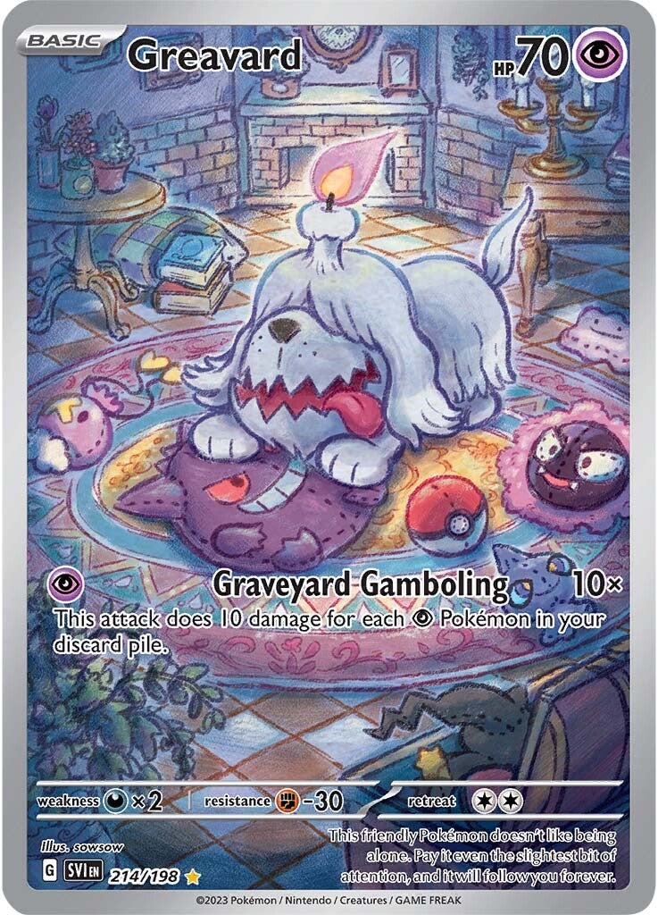 Greavard (214/198) [Scarlet & Violet: Base Set] | Enigma On Main