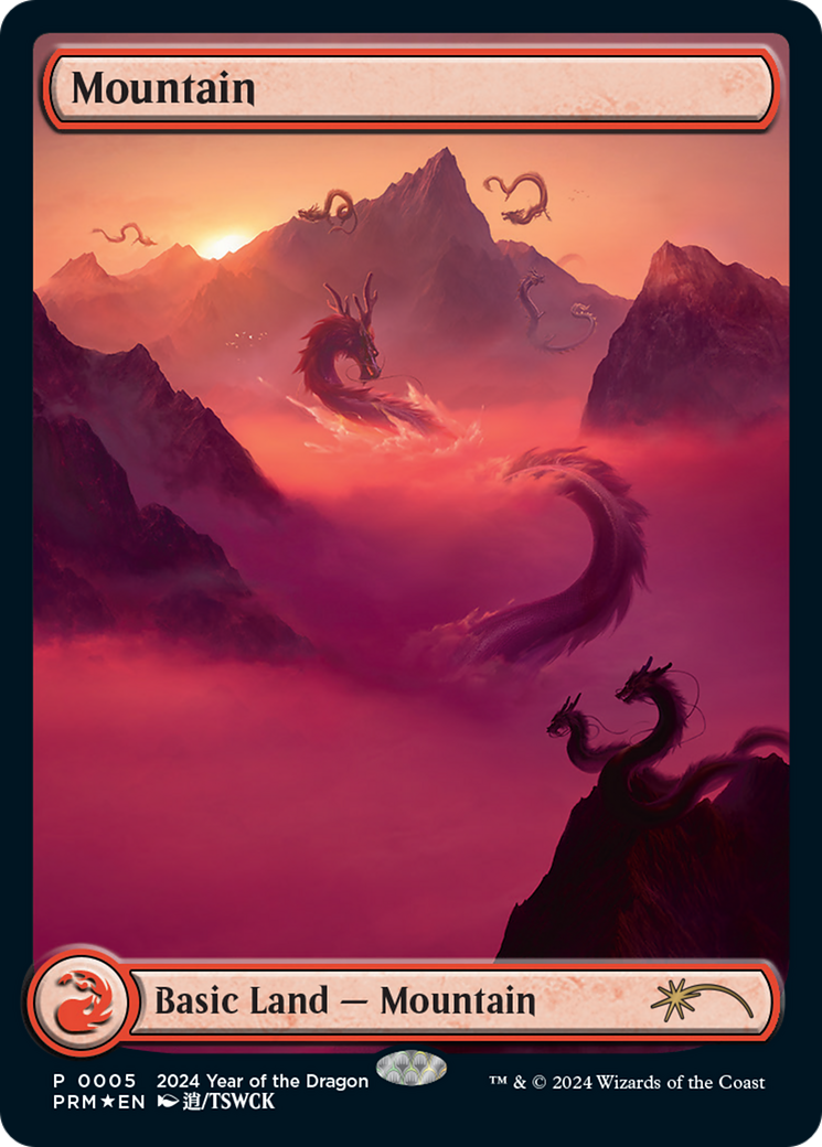 Mountain (Year of the Dragon 2024) [Standard Showdown Promos] | Enigma On Main