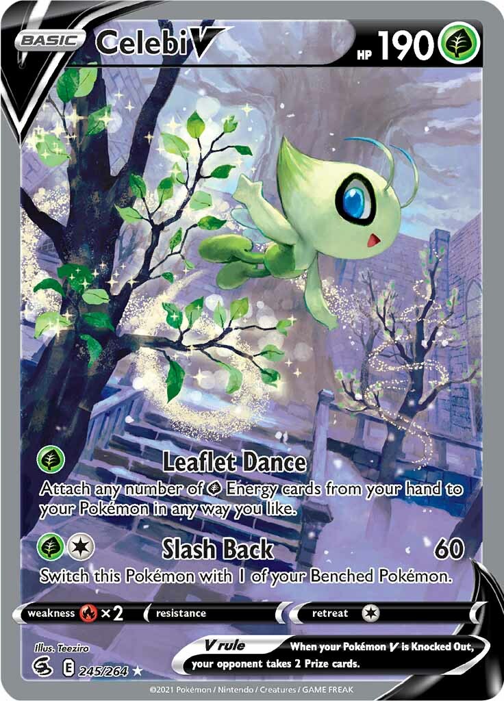 Celebi V (245/264) [Sword & Shield: Fusion Strike] | Enigma On Main